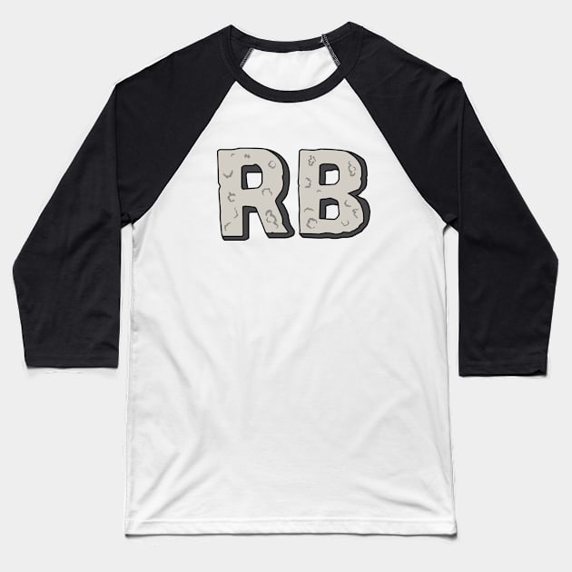 Rock Bottom Logo Baseball T-Shirt by Rock Bottom